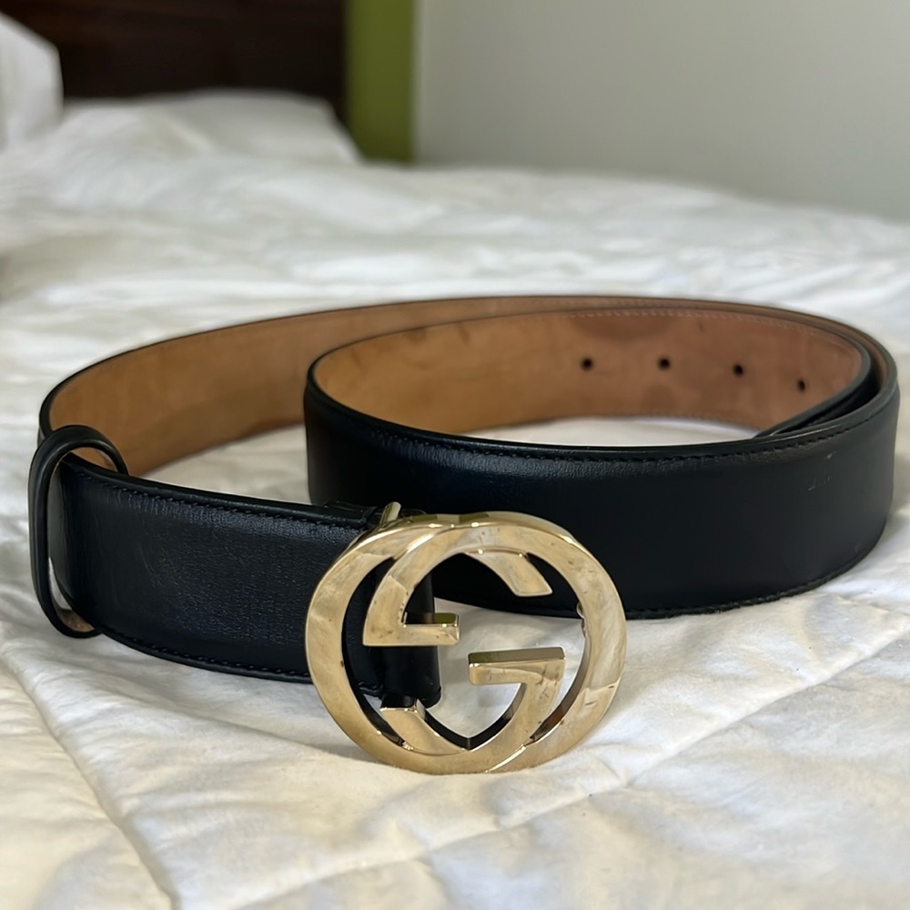 GUCCI women leather belt